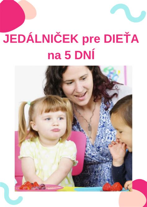 Jedálniček pre 10-mesačné dieťa