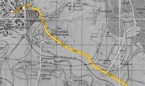 Historická mapa oblasti Miletičovej ulice s vyznačením bitúnku