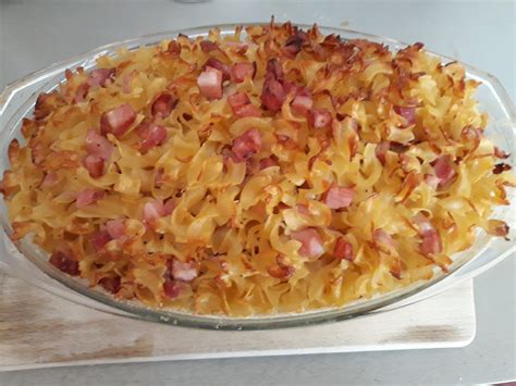 Zapečené šunkafleky