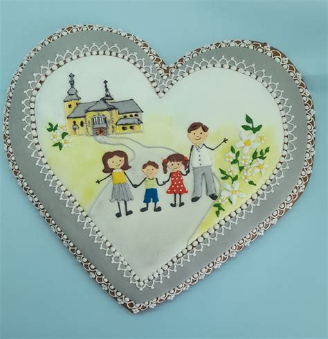 Ilustrácia rodiny pri výrobe torty