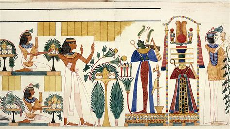 Staroveká egyptská freska znázorňujúca výrobu chleba