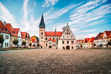Panoramatický pohľad na Bardejov