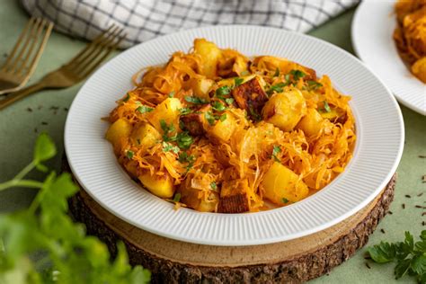 Misa kapustnice s údeným tofu