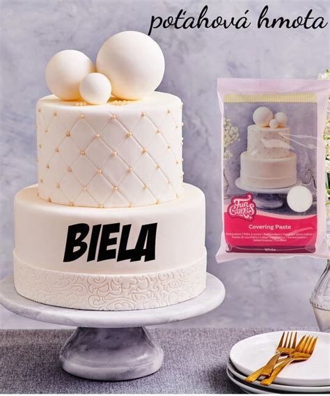 biela poťahová hmota