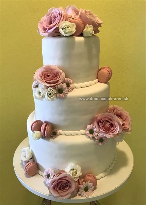 zdobená torta poťahovou hmotou