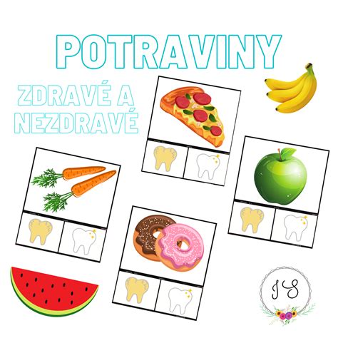 Graf porovnávajúci zdravé a nezdravé potraviny