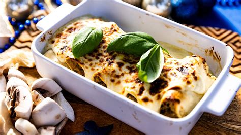 Zapečené cannelloni s olomouckými syrečkami