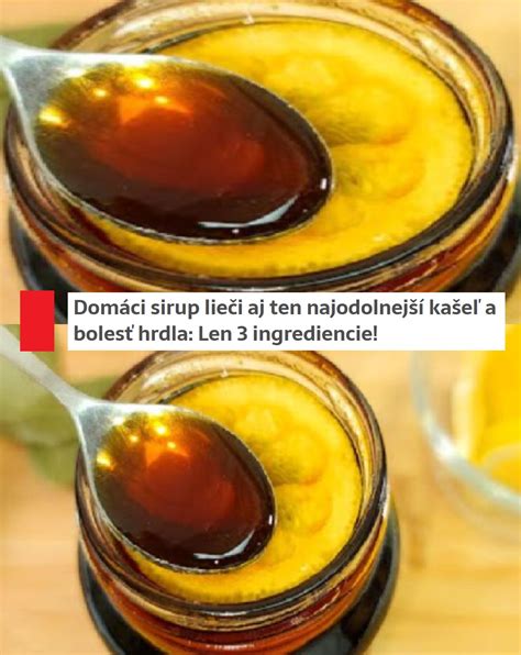 Ingrediencie na punčový sirup