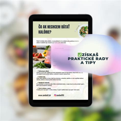 Infografika kalórií na gram makroživín