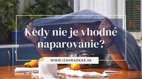 Naparovanie s uterákom nad misou