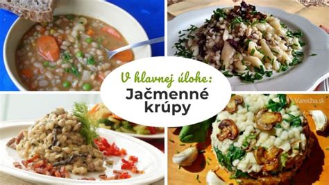 Infografika o nutričných hodnotách jačmenných krúp