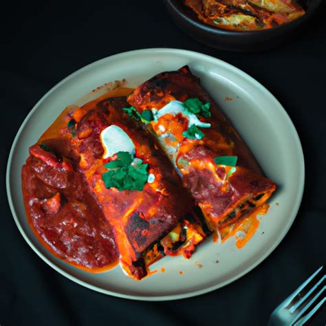 Enchiladas s omáčkou