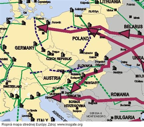 Mapa historickej trasy štrúdle z Osmanskej ríše do strednej Európy