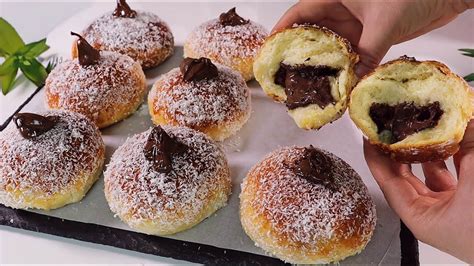 Pečené šišky s Nutellou
