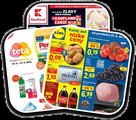 Aktuálne letáky a akciové ponuky supermarketov