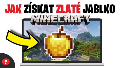 Recept na zlaté jablko v Minecrafte