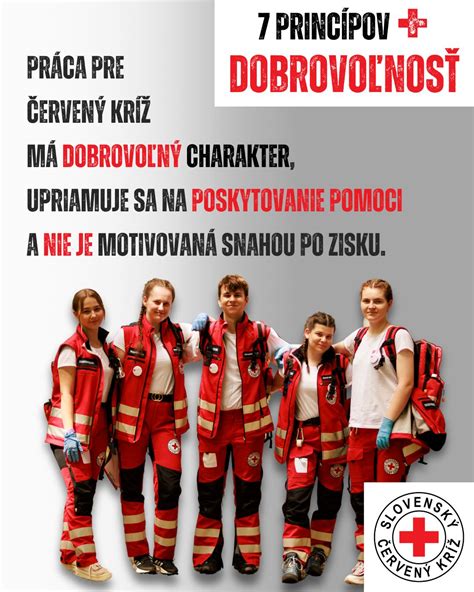 Infografika zobrazujúca hlavné služby Slovenského Červeného kríža