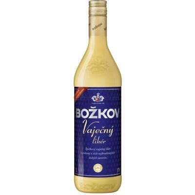 Fľaša Božkov Vaječného likéru