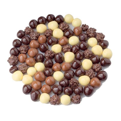 Mix čokoládových pochúťok (brownies, pralinky, pena)