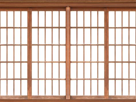 Tradičné japonské shoji dvere z morušového papiera