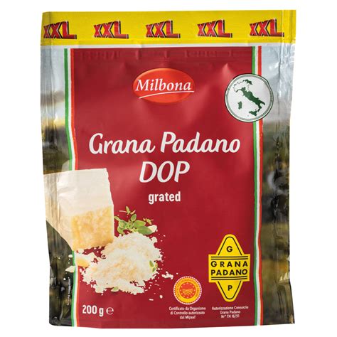 Nastrúhaný syr Grana Padano