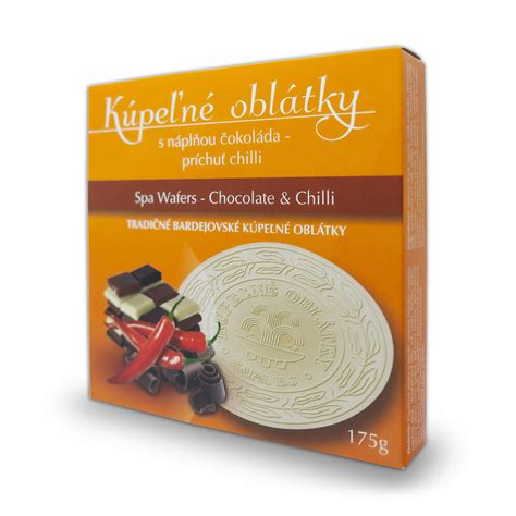 Nasekané čokoládové oblátky