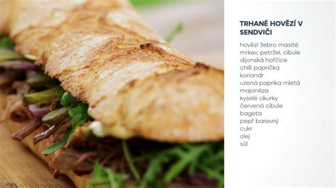 Sendvič s trhaným kuracím mäsom