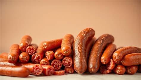 Rôzne druhy párkov pre hot dog