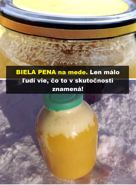 Biela pena na povrchu vývaru