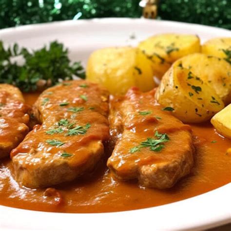 Suroviny na bravčovú panenku s broskyňovou omáčkou