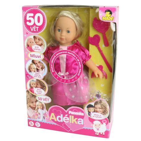 Princezná Adelka bábika detská hračka