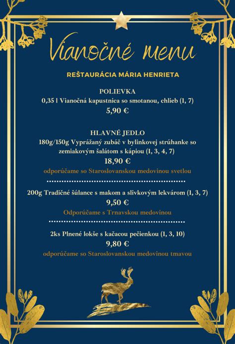 Vianočné menu vo väzení