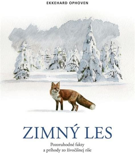 Ilustrácia: Zimný les a divoké zvieratá hľadajúce potravu
