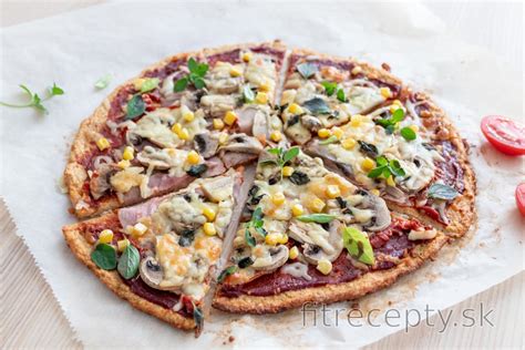 Zdravá pizza z ovsených vločiek