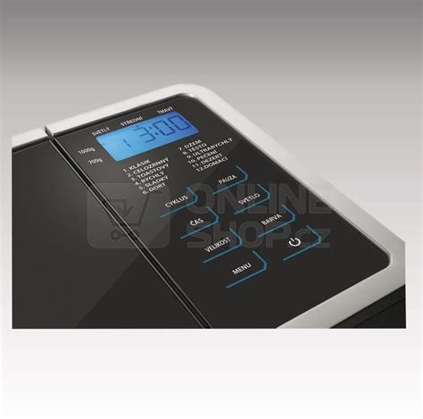 Detailné zobrazenie ovládacieho panelu Philco PHBM 7000 s popisom funkcií