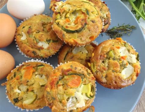 Zmes ingrediencií na zeleninové muffiny