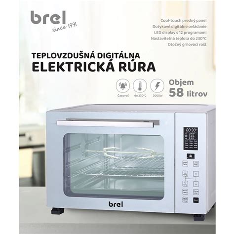 Moderná elektrická rúra s rôznymi režimami pečenia