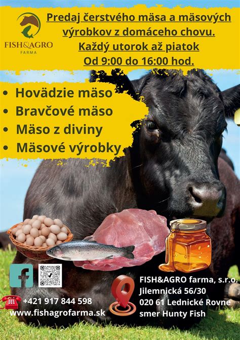 Farmársky predaj mäsa