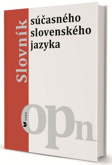 Ilustrácia slovníka slovenského jazyka