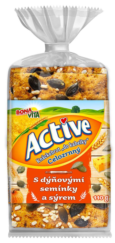 Balenie Active kukuričných chlebíčkov Bonavita
