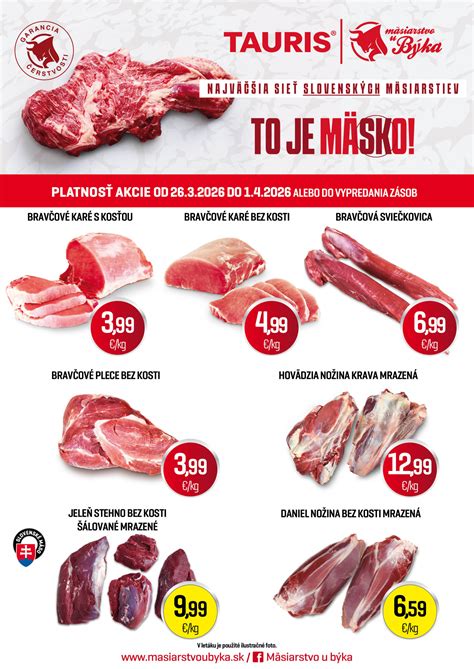 Prehľad čerstvých mäsových výrobkov TOP-Farm