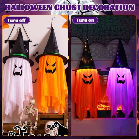 LED dekorácie pre Halloween
