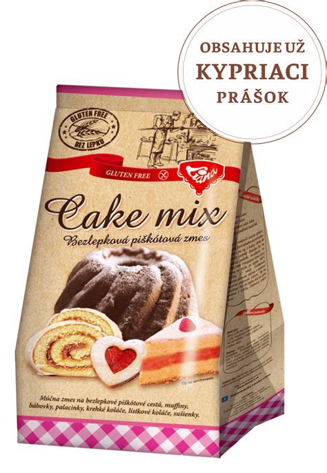 Hotové bezlepkové dezerty z múky Shar Mix C