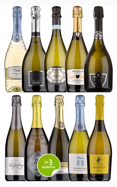 Fľaše Strachanovice a Strachan Prosecca