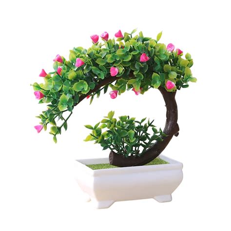 LEGO® Bonsai strom s ružovými kvetmi v kvetináči
