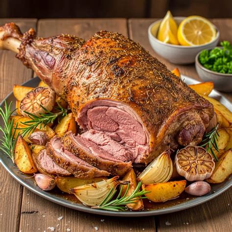 Pomalé pečené jahňacie plece