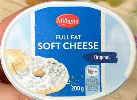 Obal syra Milbona Full Fat Soft Cheese Original