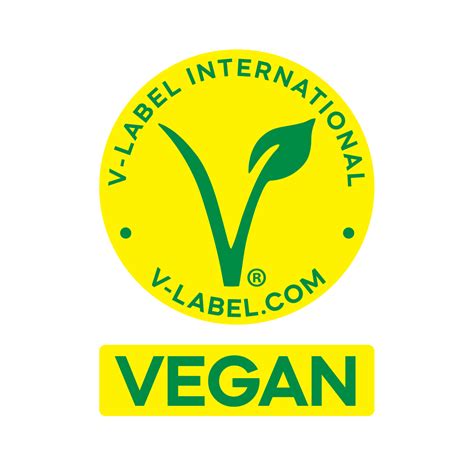 V-Label logo na produkte