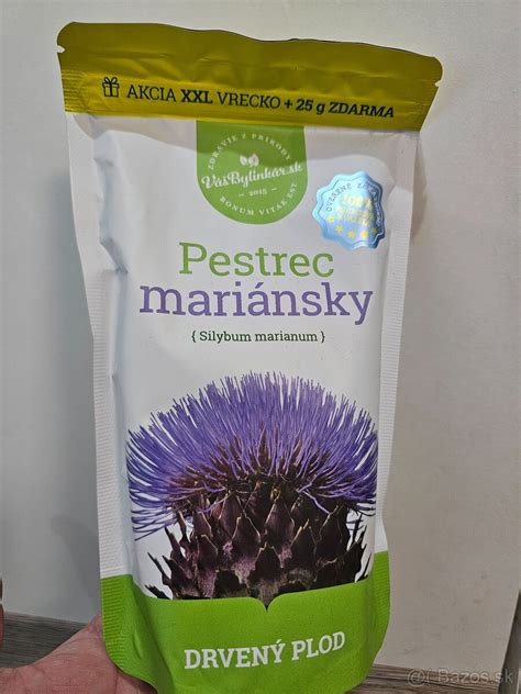 Rastlina Pestrec mariánsky a jej semená