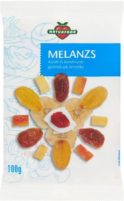 Zmes sušeného a kandizovaného ovocia